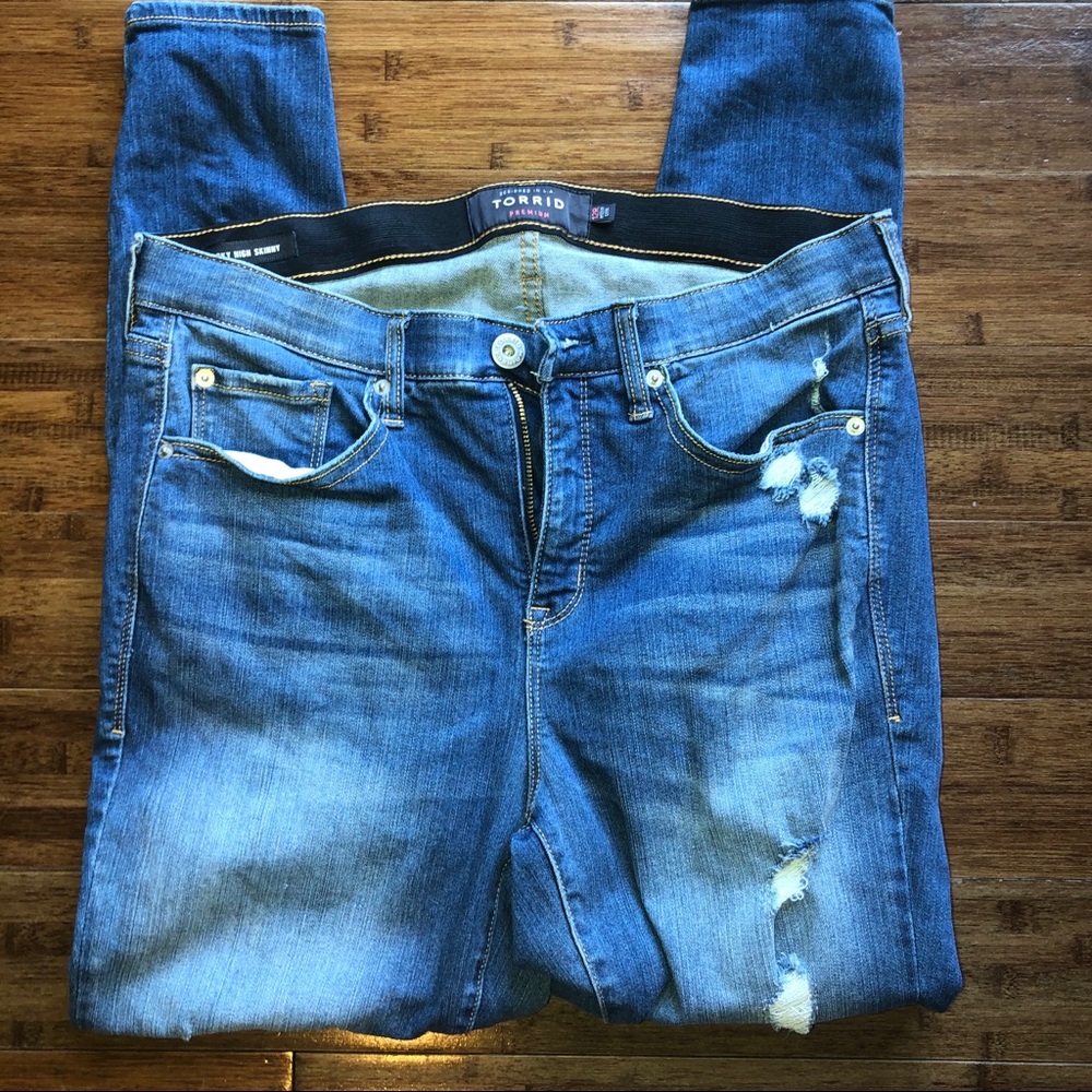 Torrid Sky High Skinny Jeans